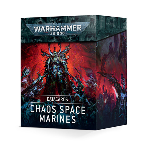 [예약 주문] Datacards: Chaos Space Marines