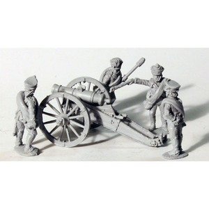 [Russian] Foot artillery firing 20 pdr unicorn (1812 kiwers)