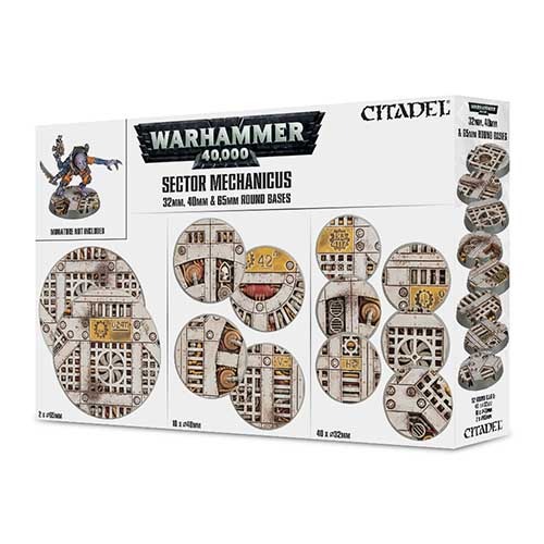 Sector Mechanicus 32mm/40mm/65mm Bases