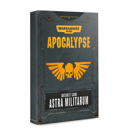 Apocalypse Datasheet Cards: Astra Militarum