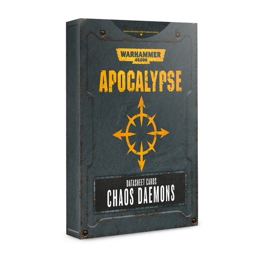 Apocalypse Datasheet Cards: Chaos Daemons