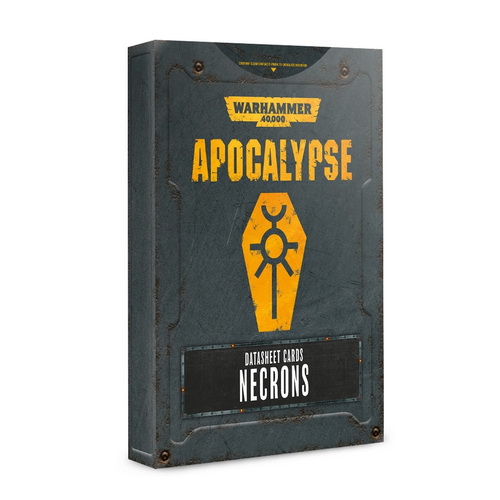 Apocalypse Datasheet Cards: Necrons