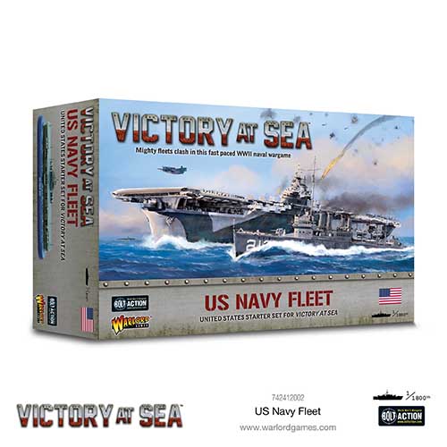 Victory at Sea; US Navy fleet box