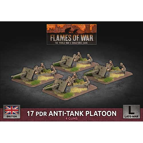 British 17 pdr Anti-Tank Platoon