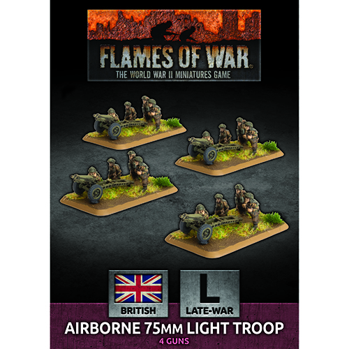 British Airborne 75mm Light Troop