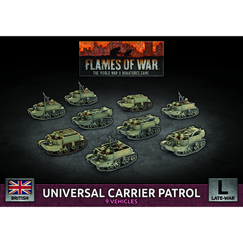 British Universal Carrier Patrol