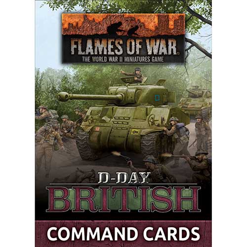 D-Day: British Command Cards