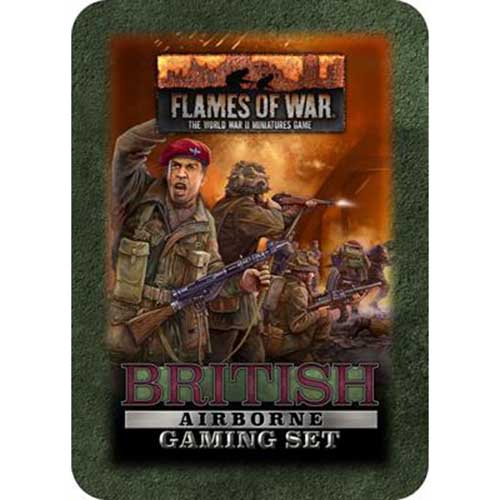 British Airborne Gaming Set (20 x tokens, 2x Objectives, 16 x Dice)