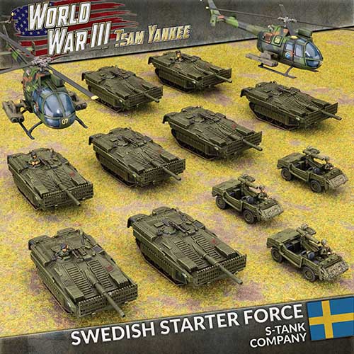 Swedish S-Tank Company Starter Force (한정판)