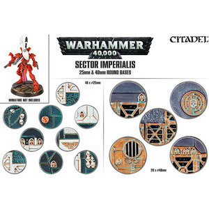 Sector Imperialis 25 &amp; 40mm Round Bases