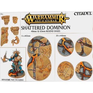 Shattered Dominion 40 &amp; 65mm Round Bases